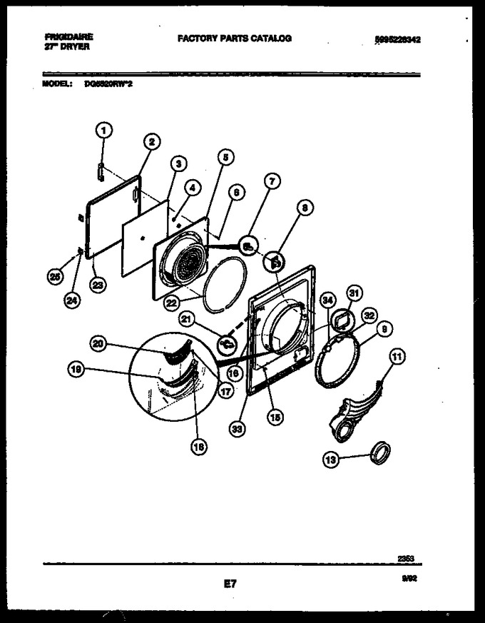 Diagram for DG5520RW2