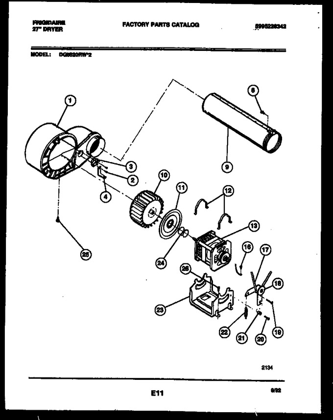 Diagram for DG5520RW2