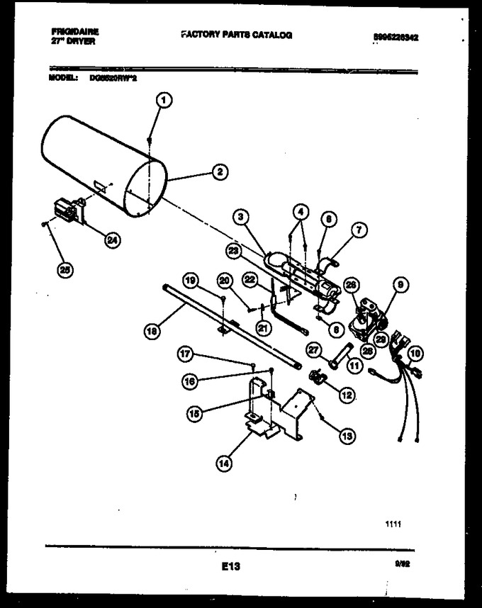 Diagram for DG5520RW2