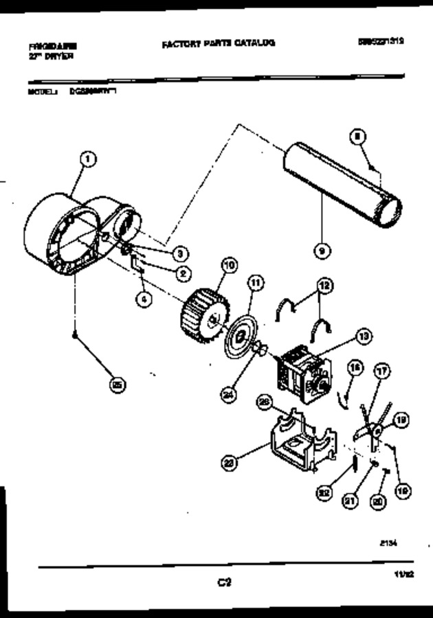 Diagram for DG5800RW1