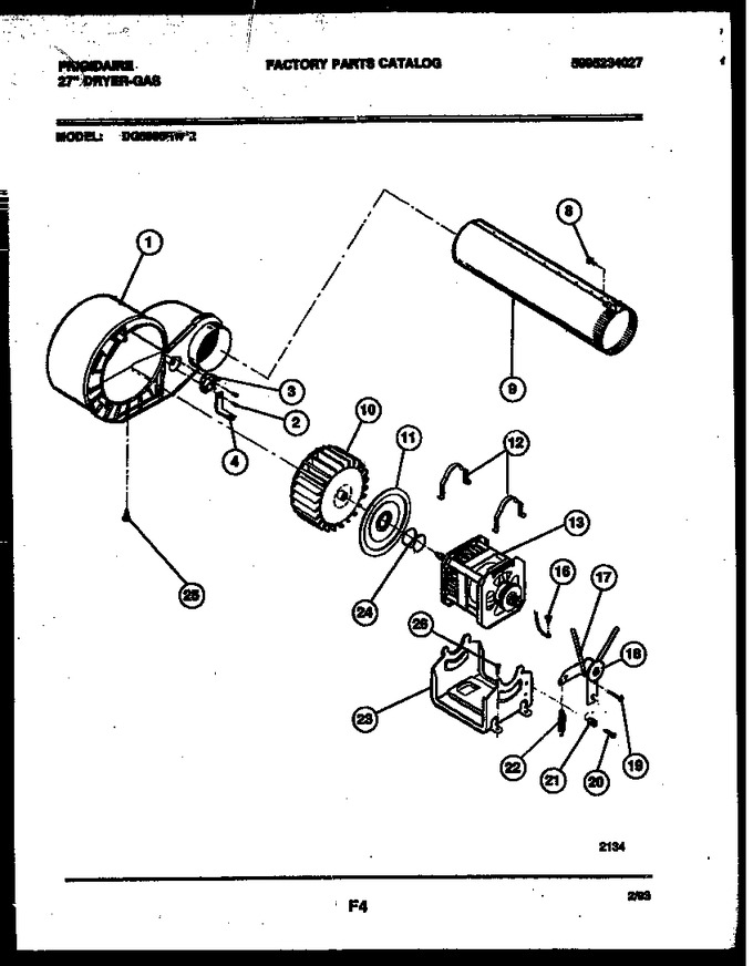 Diagram for DG5800RW2