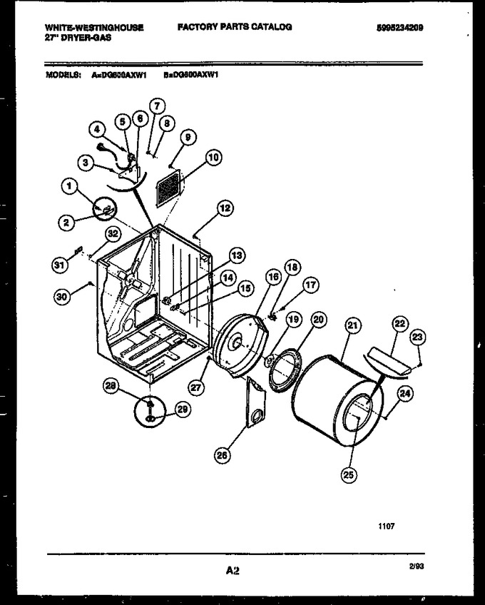 Diagram for DG600AXD1