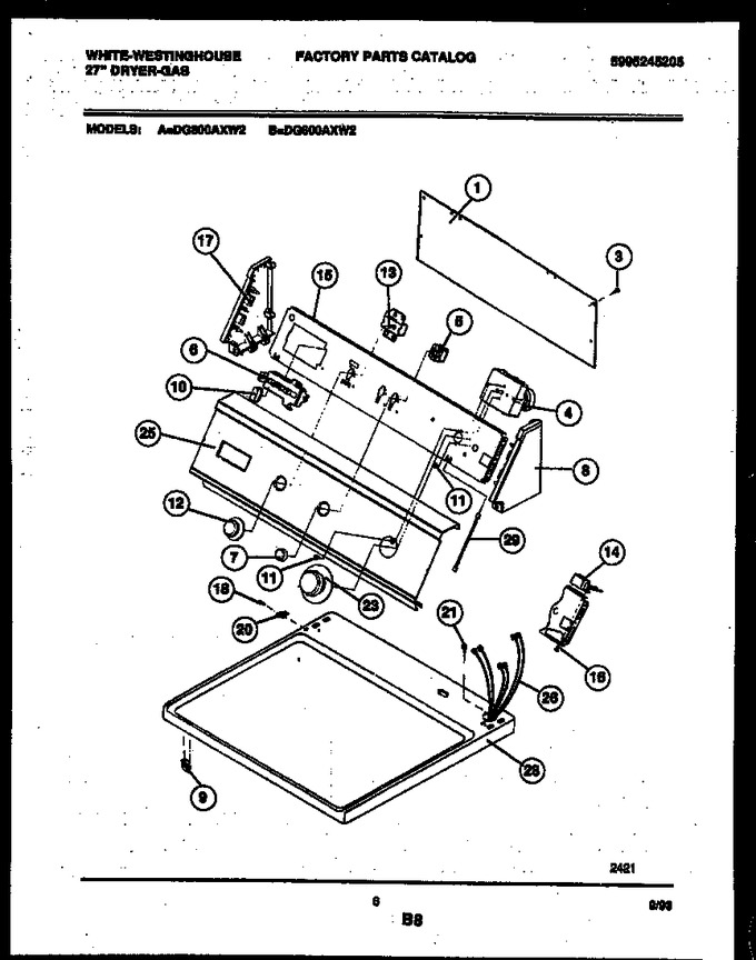 Diagram for DG600AXW2