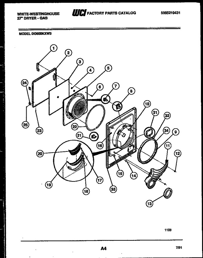 Diagram for DG600KXD3