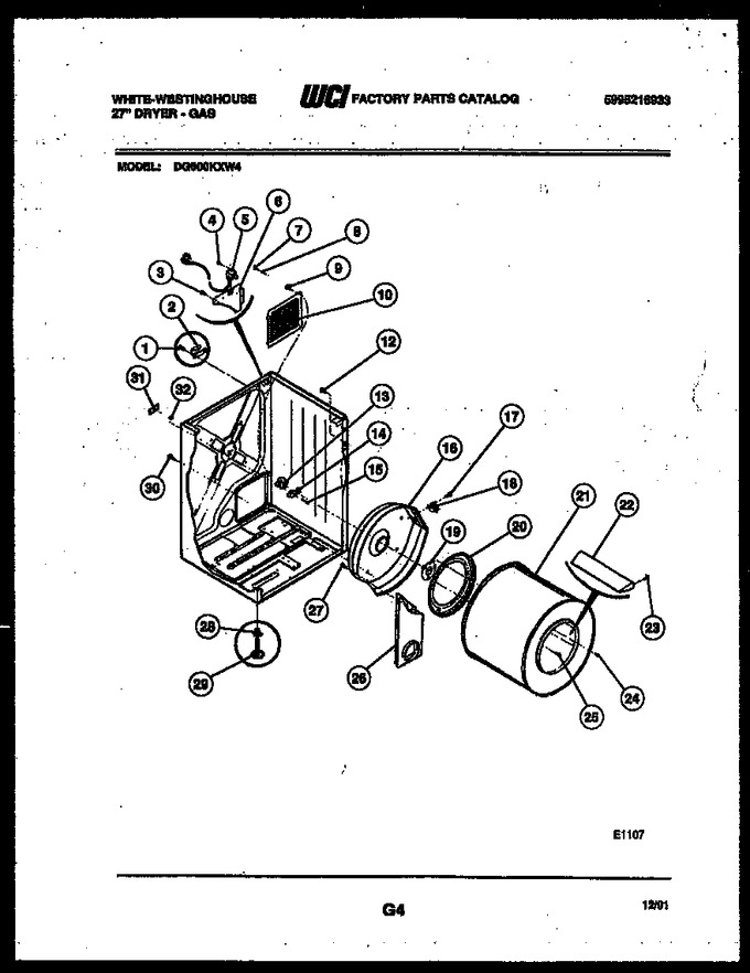 Diagram for DG600KXD4
