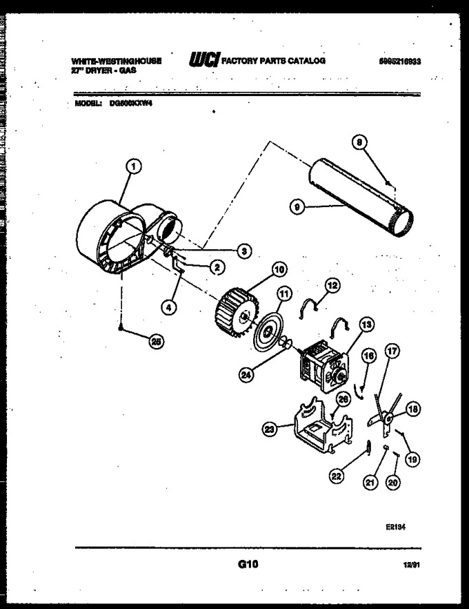 Diagram for DG600KXD4