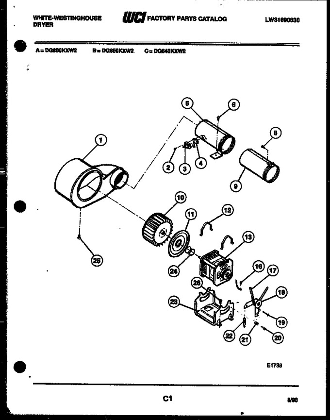 Diagram for DG650KXD2