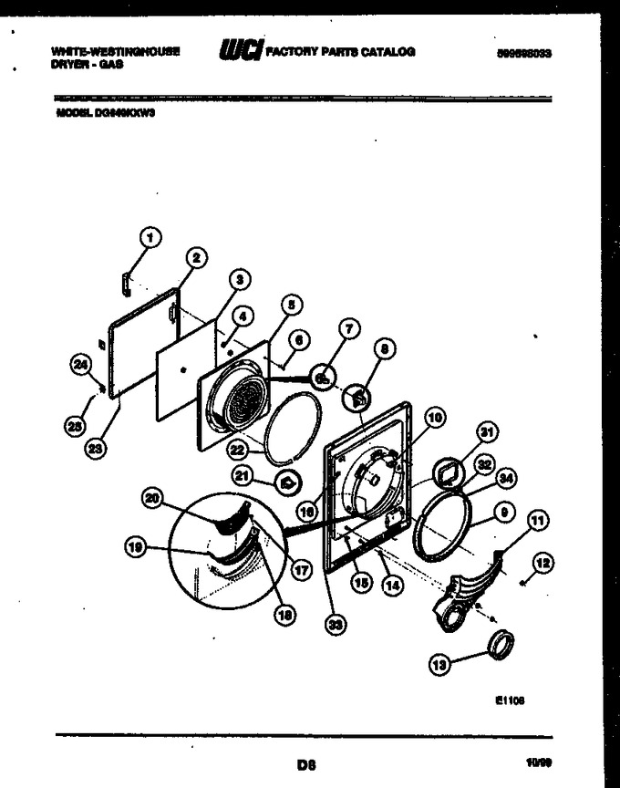 Diagram for DG640KXD3