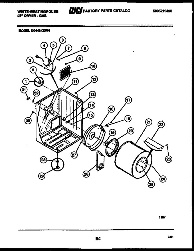 Diagram for DG640KXD4