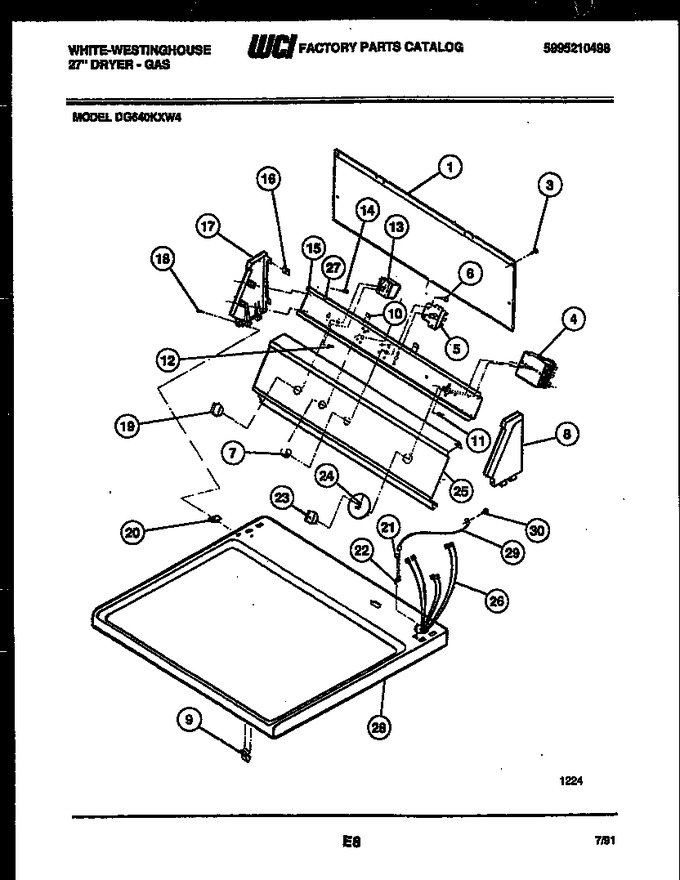Diagram for DG640KXW4