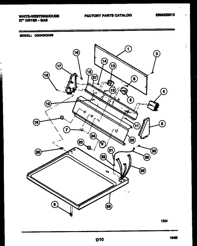 Diagram for DG640KXD6