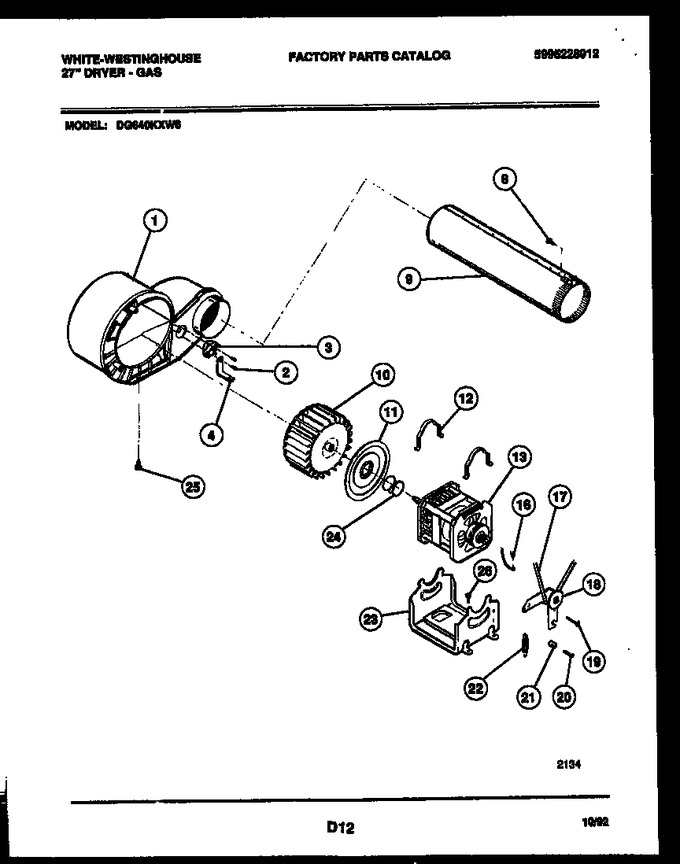 Diagram for DG640KXD6