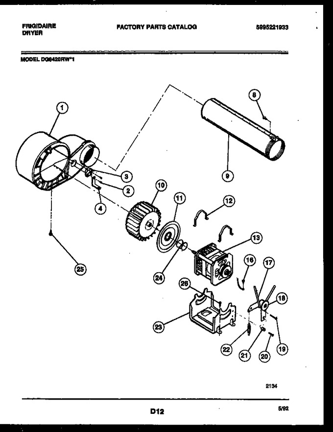 Diagram for DG6420RW1