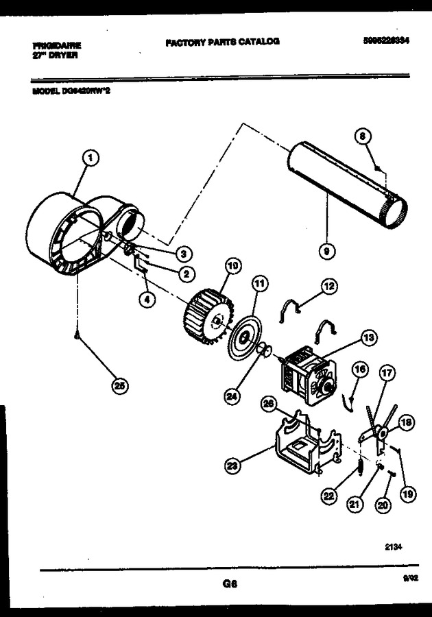 Diagram for DG6420RW2