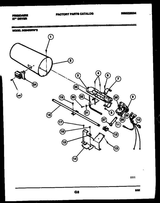 Diagram for DG6420RW2