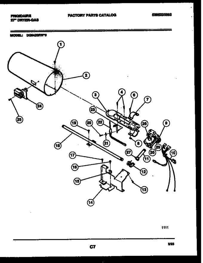 Diagram for DG6420RW3