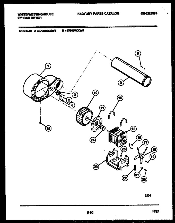 Diagram for DG650KXD5