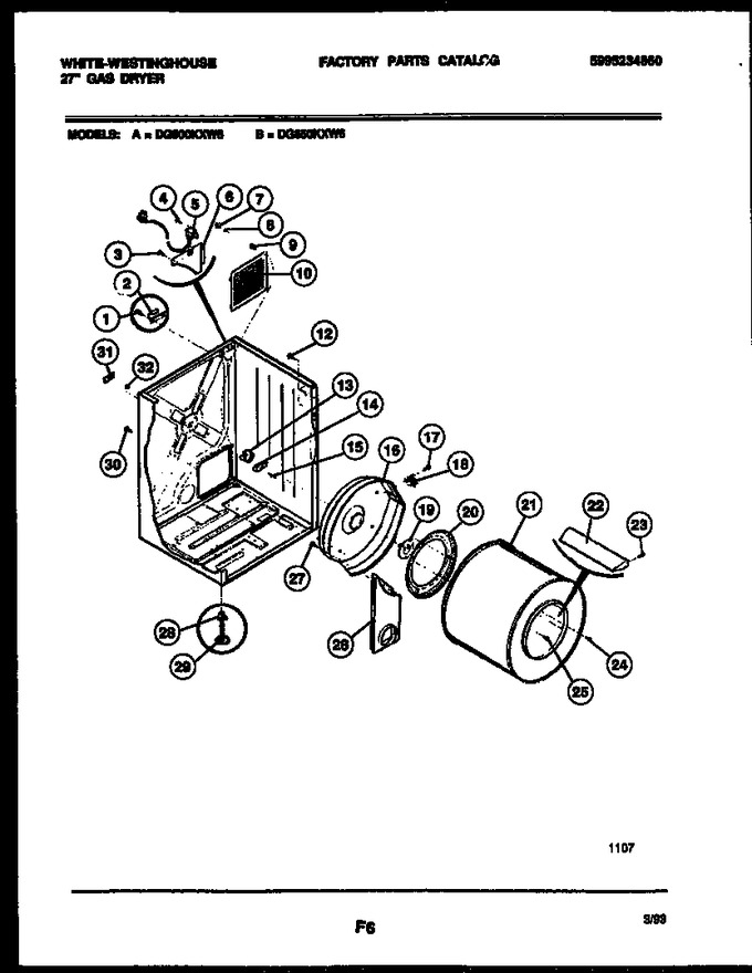 Diagram for DG800KXD6