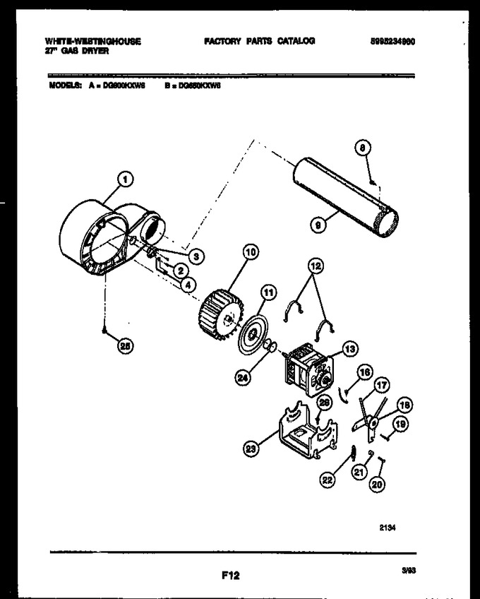 Diagram for DG800KXW6