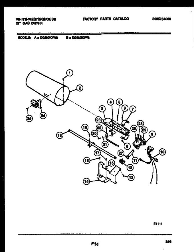 Diagram for DG800KXD6