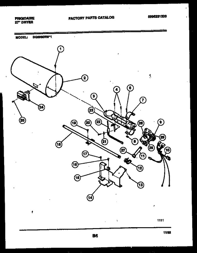 Diagram for DG6900RW1