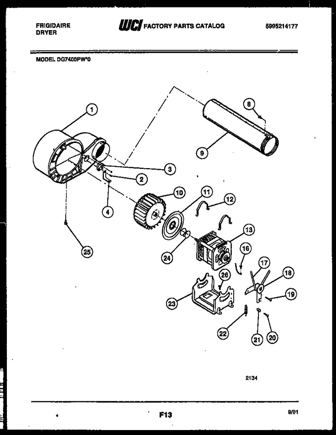Diagram for DG7400PW0