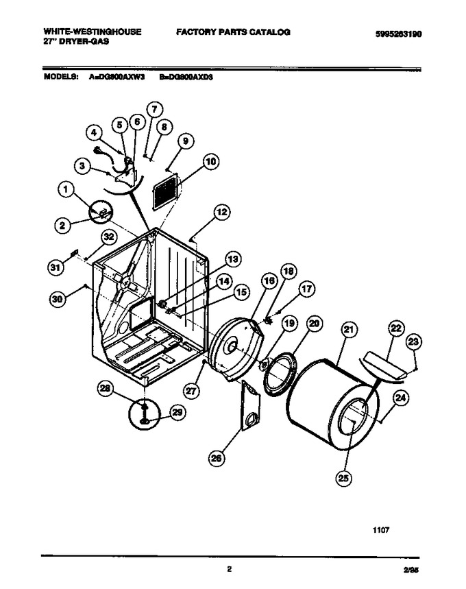 Diagram for DG800AXD3