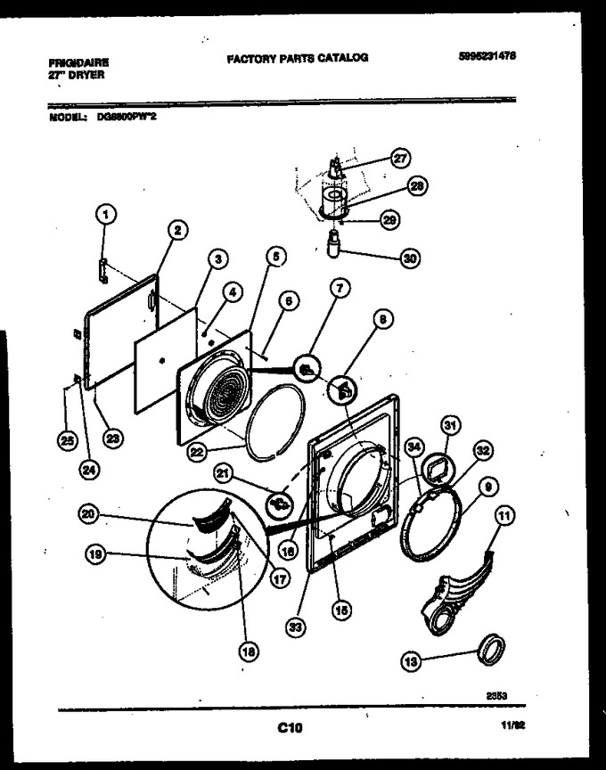 Diagram for DG8800PW2