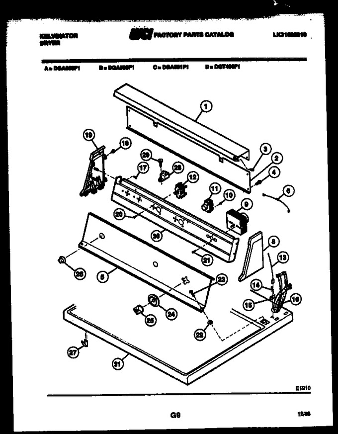 Diagram for DGT400F1W