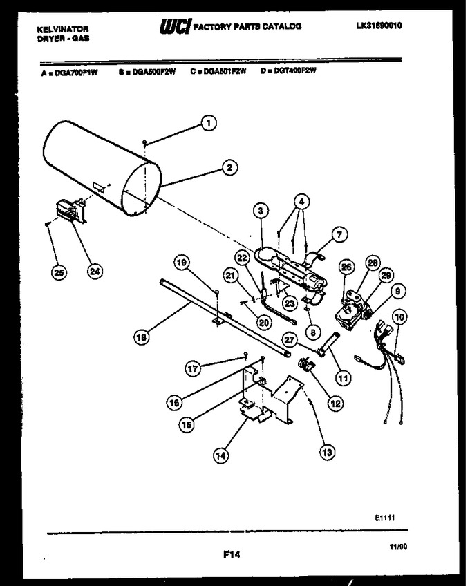 Diagram for DGT400F2W