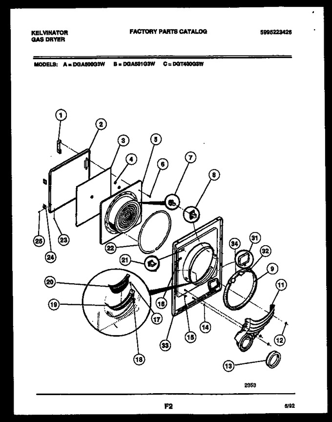 Diagram for DGA501G3D
