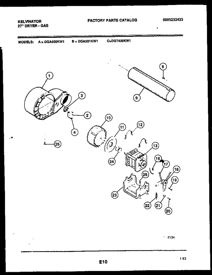 Diagram for DGT400KW1