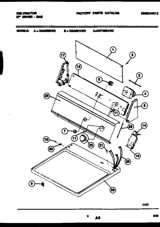 Diagram for DGT400KW2