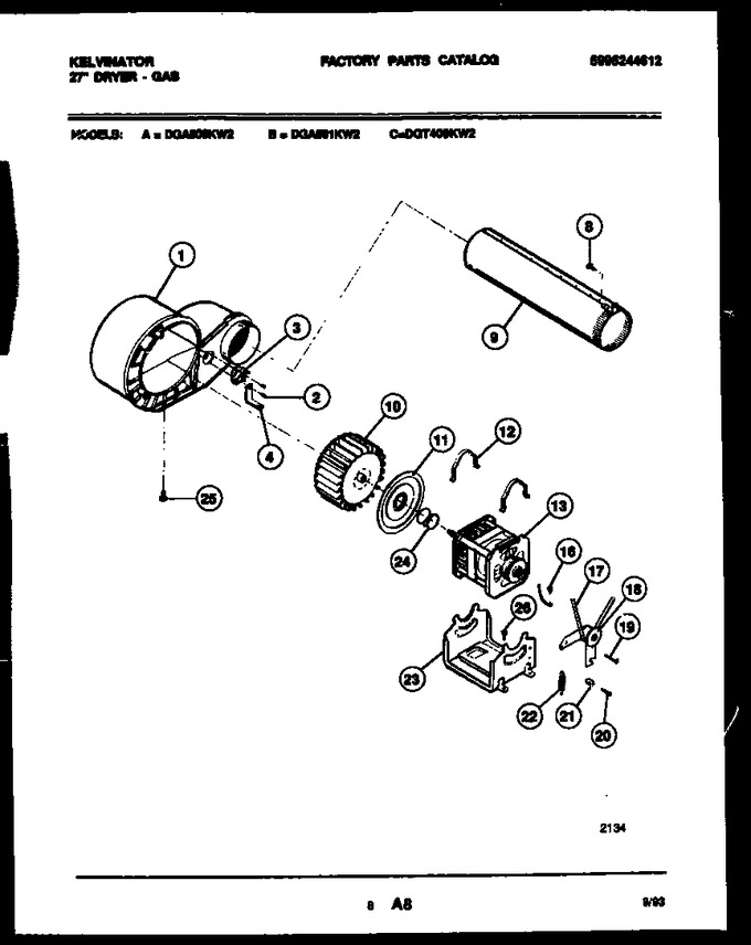 Diagram for DGA500KD2