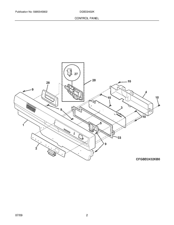 Diagram for DGBD2432KF0