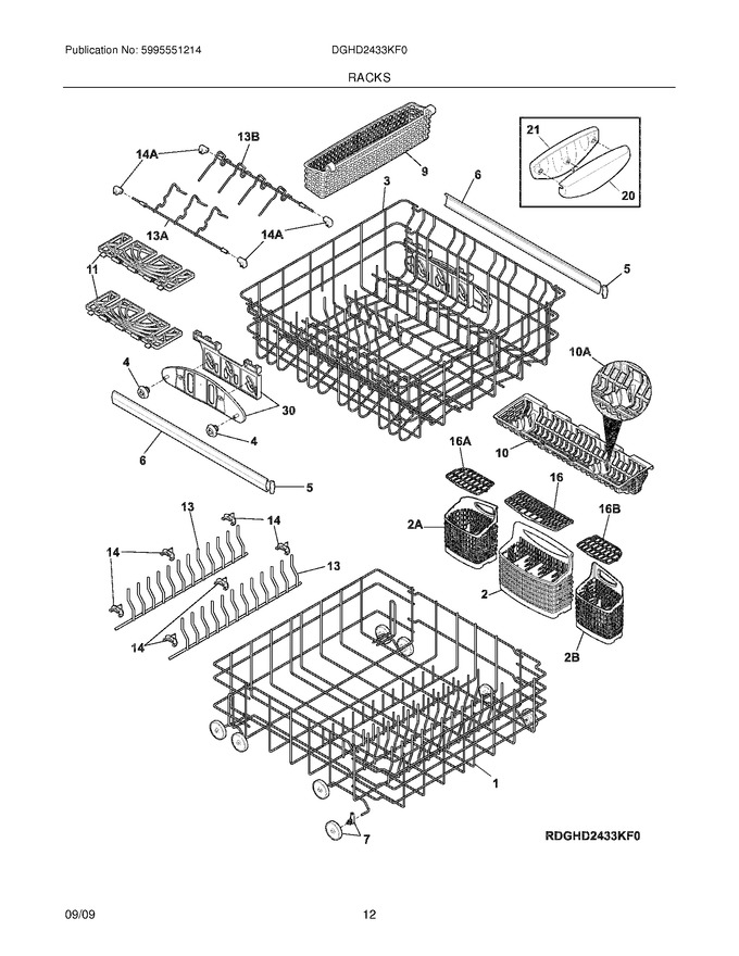 Diagram for DGHD2433KF0
