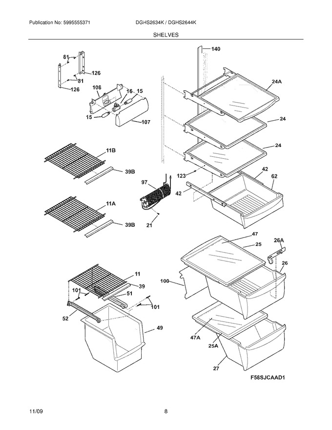 Diagram for DGHS2634KW2