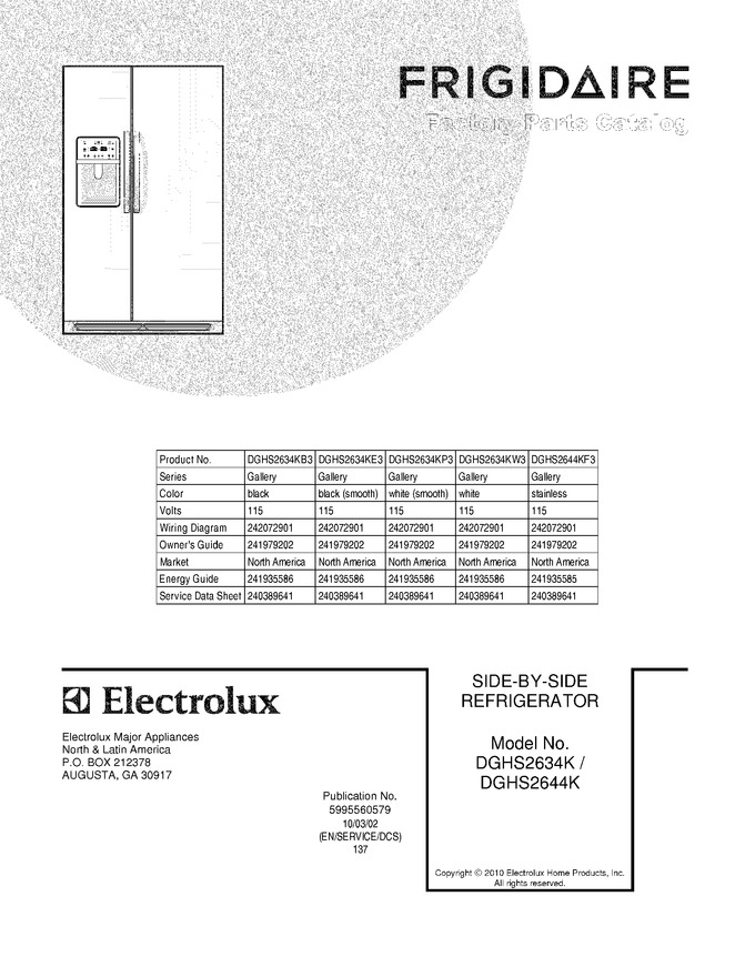 Diagram for DGHS2644KF3
