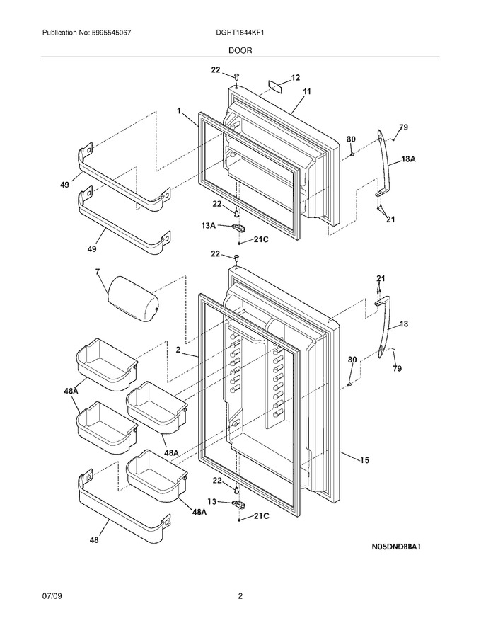 Diagram for DGHT1844KF1