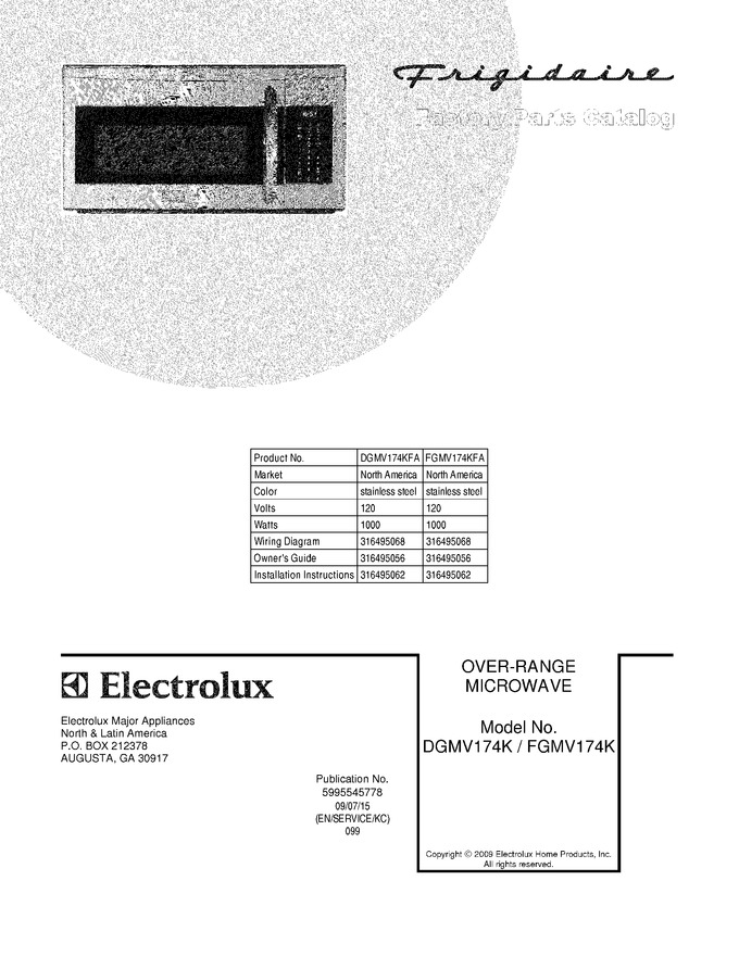 Diagram for DGMV174KFA