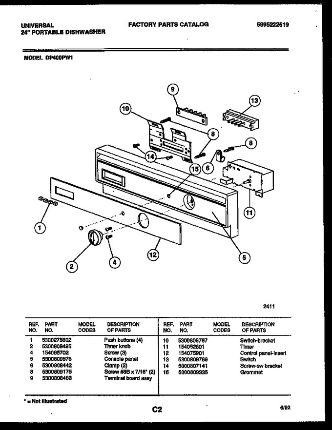 Diagram for DP400PD1