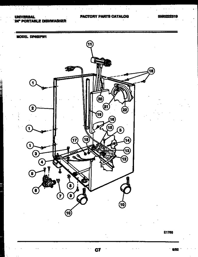Diagram for DP400PWD1