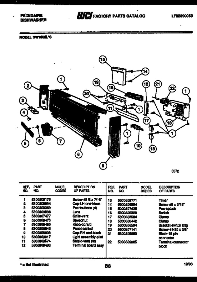 Diagram for DW1800A3