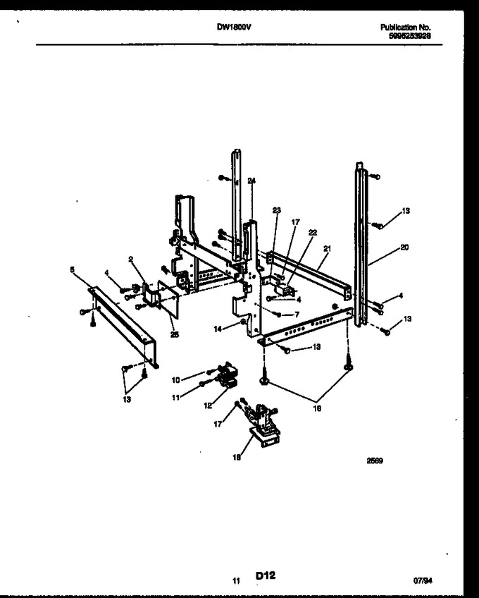 Diagram for DW1800V1