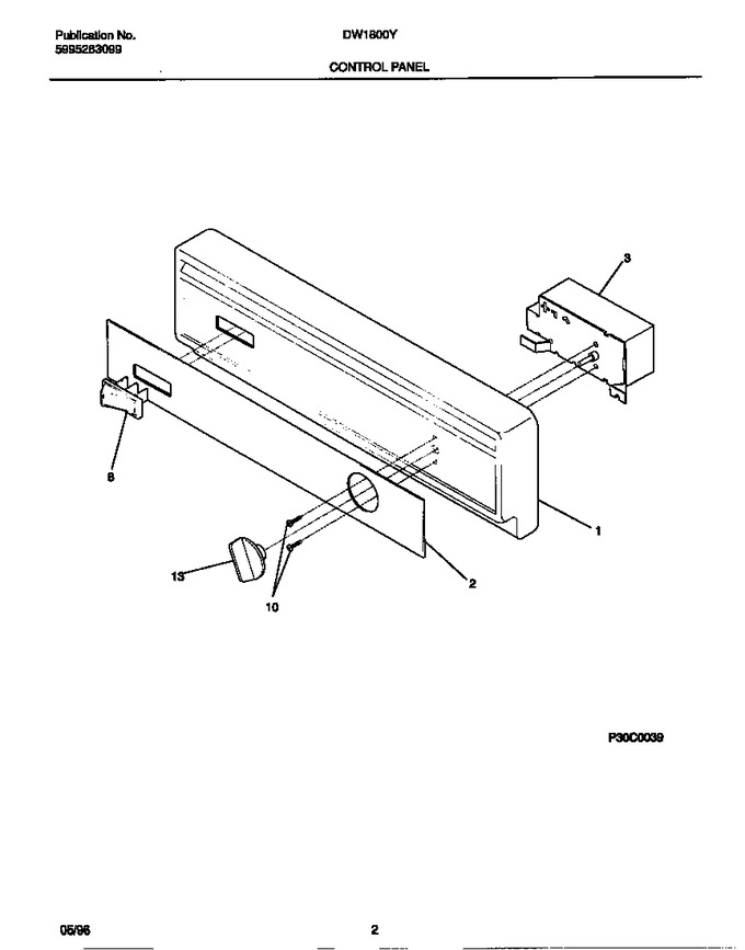Diagram for DW1800Y0