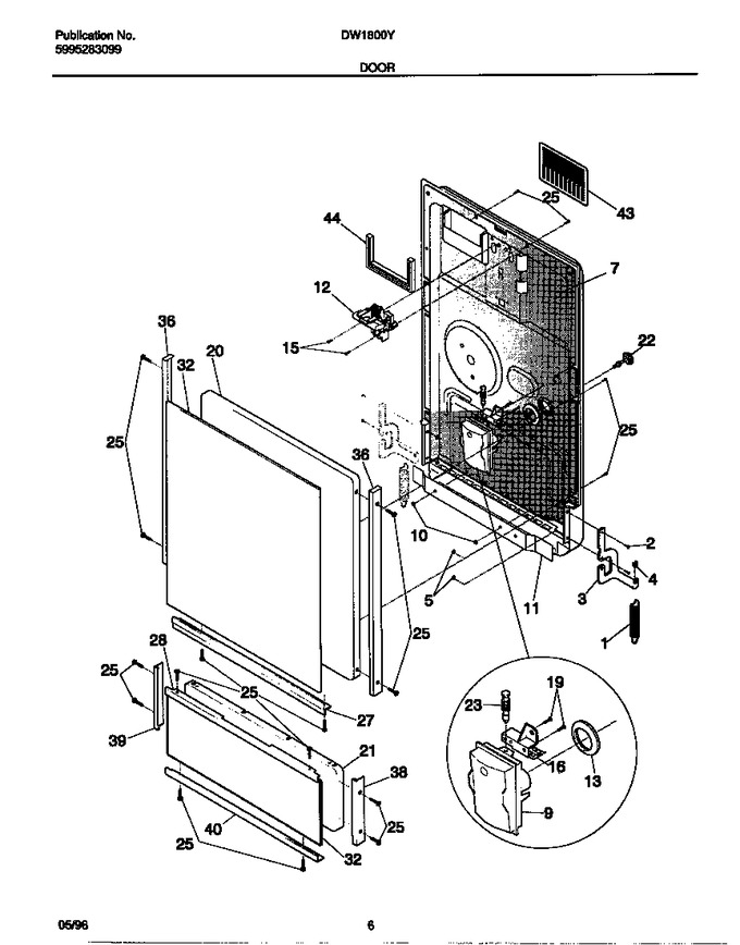 Diagram for DW1800Y0