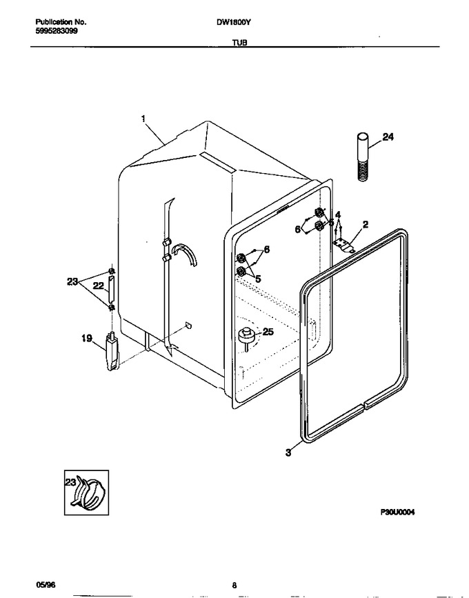 Diagram for DW1800Y0