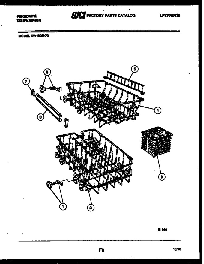 Diagram for DW1805KW3