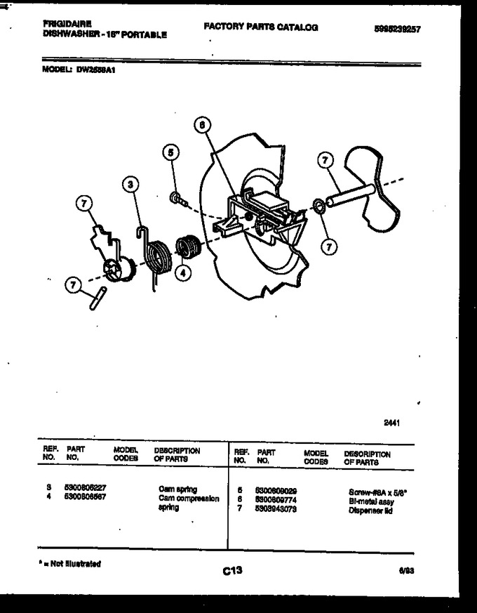 Diagram for DW2558A1