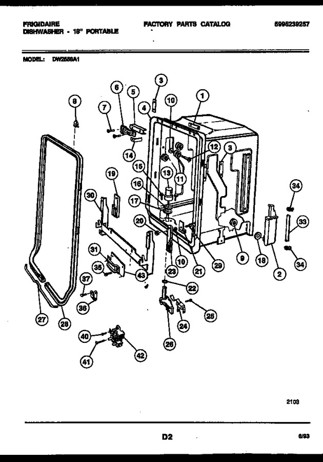 Diagram for DW2558A1